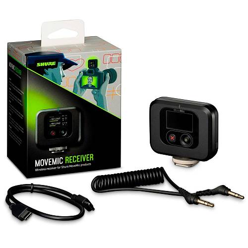 Микрофон Shure MoveMic Receiver, черный